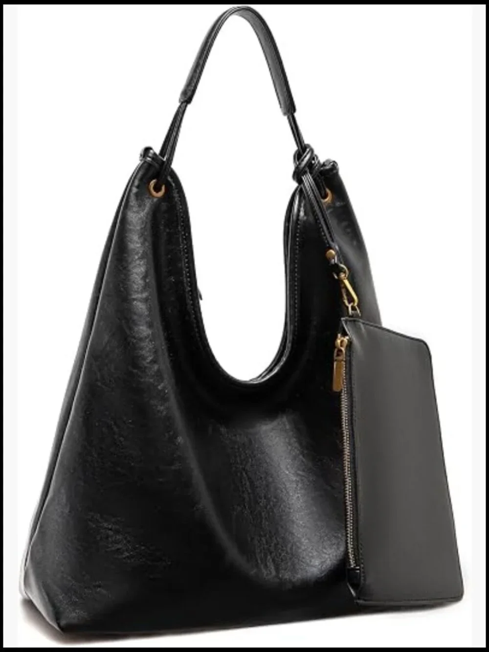 Oversized Slouchy Hobo Bag Large 15.7 Leather Crossbody Tote Shoulder Bag with
